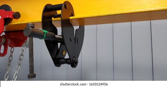 Beam Clamp Is Attached To The Beam