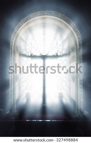 Similar – Heaven or Hell? Door