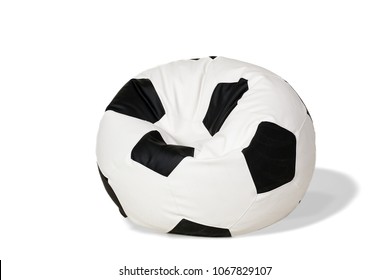 Bean Bag Chair Ball Black And White