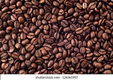 Roasted Coffee Beans Background Stock Photo (Edit Now) 727279162