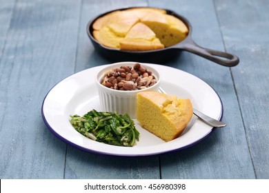 Beans And Greens With Cornbread, Cuisine Of The Southern United States