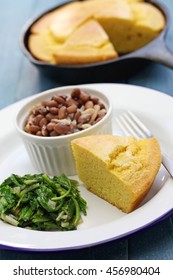 Beans And Greens With Cornbread, Cuisine Of The Southern United States