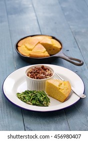 Beans And Greens With Cornbread, Cuisine Of The Southern United States