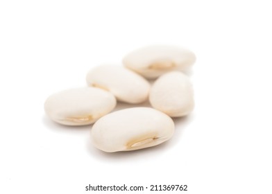 Beans Isolated On A White Background