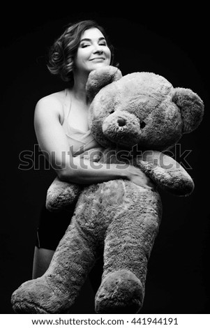 Similar – Image, Stock Photo teddy. Lifestyle Elegant