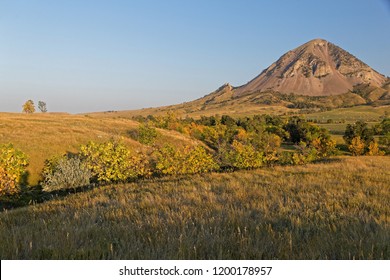 Bear Butte Landscape In Autumn