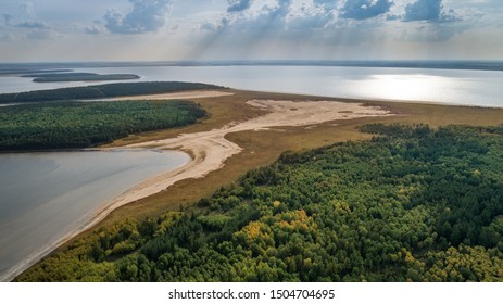 Bear Lake. Dead Sea Kurgan Region.