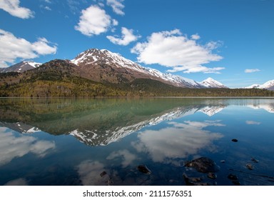 Bear Lake on the Kenai Peninsula in Alaska United States - Shutterstock ID 2111576351