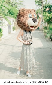 Bear Mascot Costume