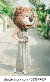 Bear Mascot Costume