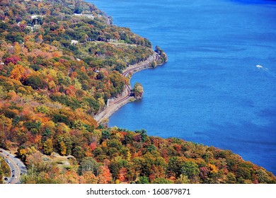 Bear Mountain Hudson River Fall