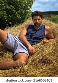 Bearded Man In The Hayloft