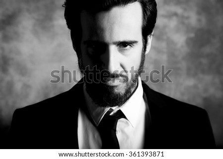 Image, Stock Photo hypnotic Man