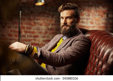 Bearded Man With A Very Interesting Look