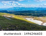 Beartooth Highway, The scenic road in Montana.
