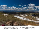 The Beartooth Highway is a section of U.S. Route 212 in Montana and Wyoming between Red Lodge and Yellowstone National Park known for its stunning views.