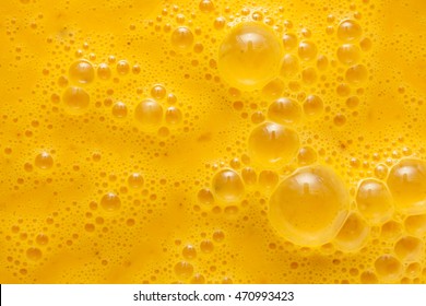 Beaten Egg Yolks Surface