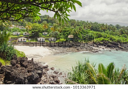 Beatiful bay in Moroni, Comoros