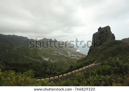 Beatiful landscape of Canary Islands