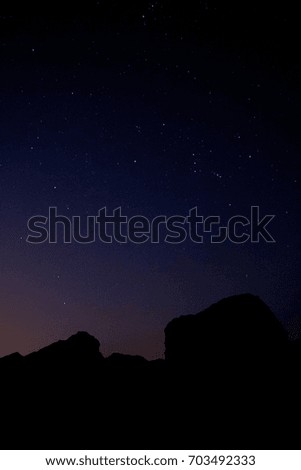 Beatiful night sky