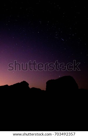 Beatiful night sky