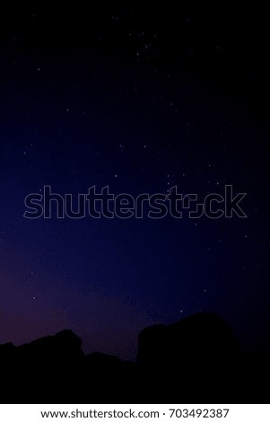 Beatiful night sky
