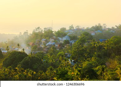 Beatifull Scenery Before Sunset In Pajam Village Kaledupa Wakatobi , Indonesia