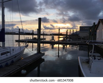 Beaufort, NC At Sunset