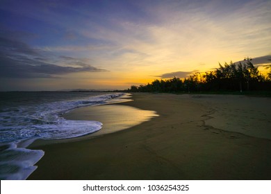 Beauriful Ninh Chu Beach In Vietnam