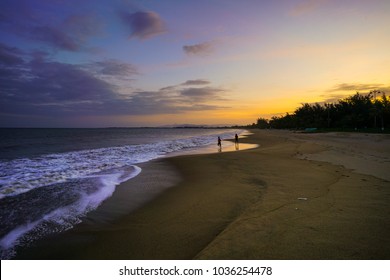 Beauriful Ninh Chu Beach In Vietnam