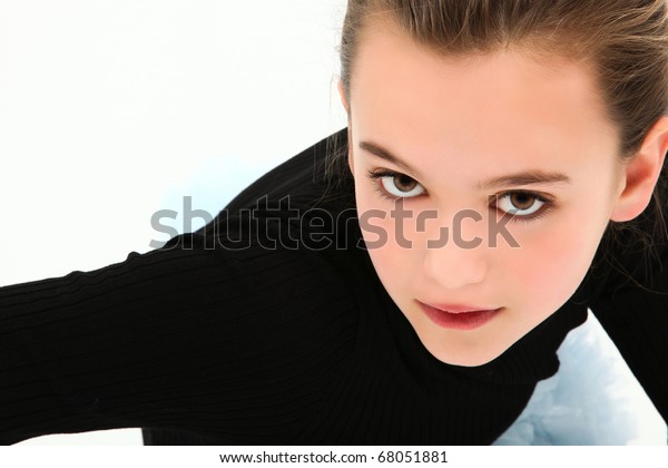 Beautiful 10 Year Old Tween Girl Stock Photo (Edit Now) 68051881