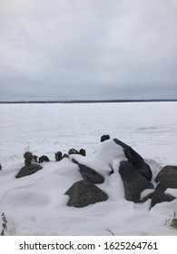 Beautiful 5k Shot With A Go Pro Max 360  In Ontario Viewing Over Lake Simcoe’s Gorgeous Frozen Lake ! Enjoy