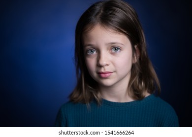 Beautiful 9 Years Old Girl Portrait Stock Photo 1541666264 | Shutterstock