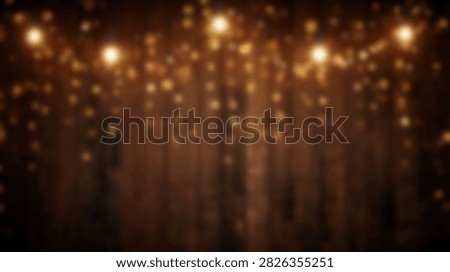 A beautiful abstract background featuring warm bokeh lights and a soft focus effect, perfect for festive or celebratory themes.