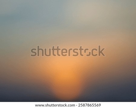 Beautiful Abstract background of sunset colored bokeh at the beach blur background. With macro lens