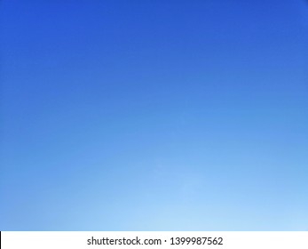 Beautiful Abstract Blue Sky Landscape Background And Wallpaper