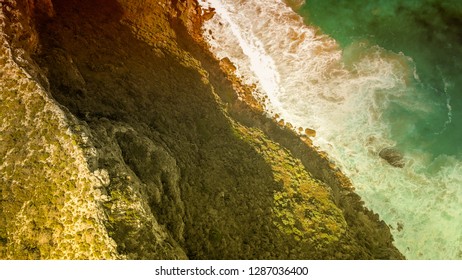 Beautiful Aerial View Of Flinders Chase National Park Coastline, Kangaroo Island, Australia.