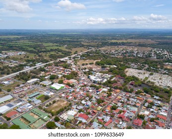 Beautiful Aerial View Of Liberia Guanacaste Costa Rica