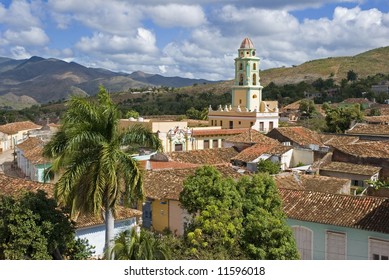 Beautiful Aerial View Of Trinidad - Cuba