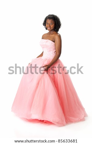 African American Wearing Prom Dresses