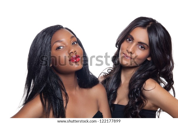 Beautiful African American Indian Teenage Girls Stock Photo Edit Now 122177899
