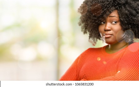 Beautiful African Woman Crossed Arms Confident Stock Photo 1065831200 ...