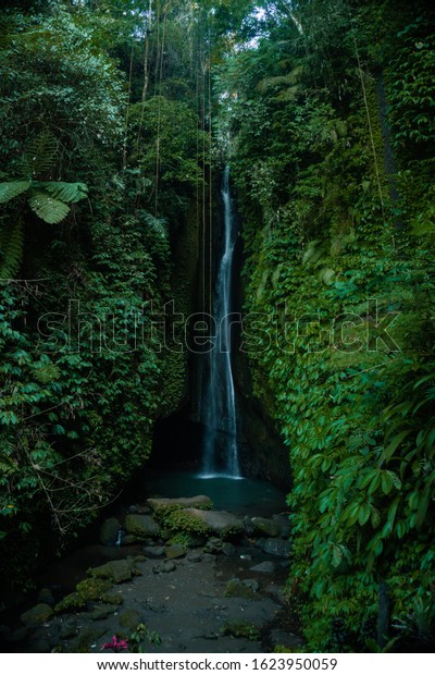 Beautiful Air Terjun Leke Leke Waterfall Stock Photo Edit Now 1623950059