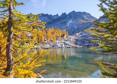 Beautiful Alpine Lakes Wilderness Area  In Washington, USA