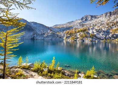 Beautiful Alpine Lakes Wilderness Area  In Washington, USA