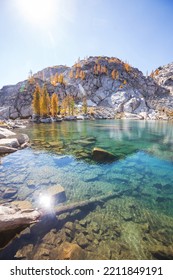 Beautiful Alpine Lakes Wilderness Area  In Washington, USA