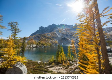 Beautiful Alpine Lakes Wilderness Area  In Washington, USA