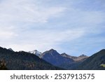 beautiful alpine landscsape photographe din autumn - mountains in autumn time 