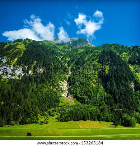 Similar – Image, Stock Photo Lago di Luzzone, upper Blenio valley, Ticino