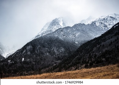 The Beautiful Alps Mountains Of Italy  